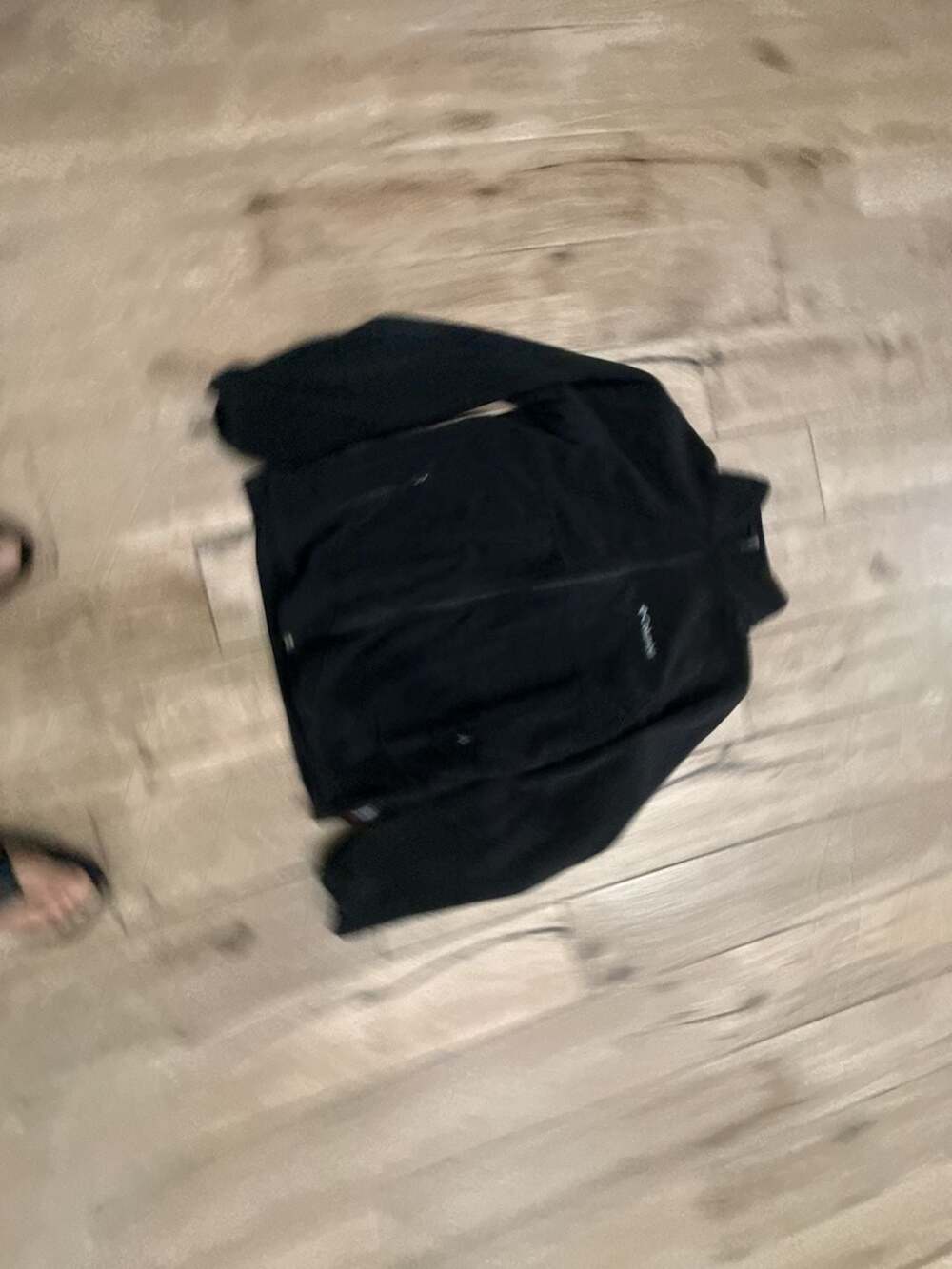 Columbia Fleece Jacket Size M Black Polartec Full Zip